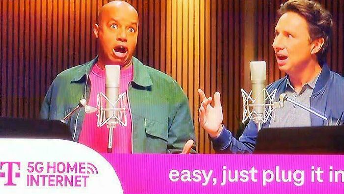 Two Guys From That Old Sitcom in a Cringey Ad