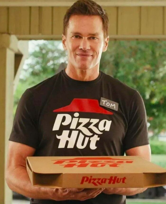 Tom Brady and Pizza? Gross!