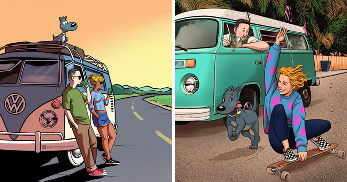 What If Doug Funnie Grew Up? This Artist Drew His Adult Life and It’s Surprisingly Chill