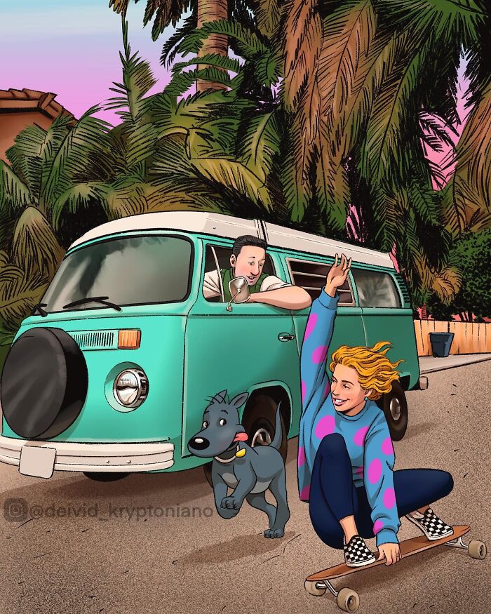 What If Doug Funnie Grew Up? This Artist Drew His Adult Life and It’s Surprisingly Chill