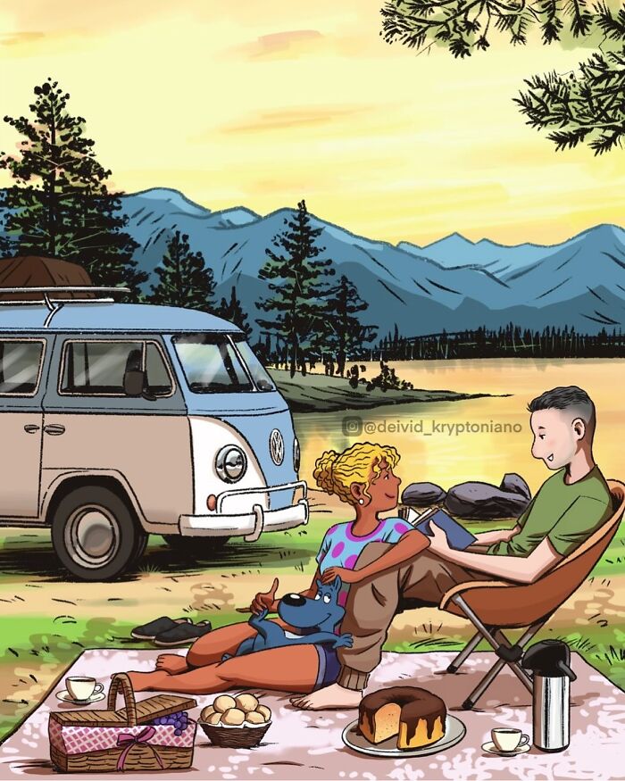 What If Doug Funnie Grew Up? This Artist Drew His Adult Life and It’s Surprisingly Chill