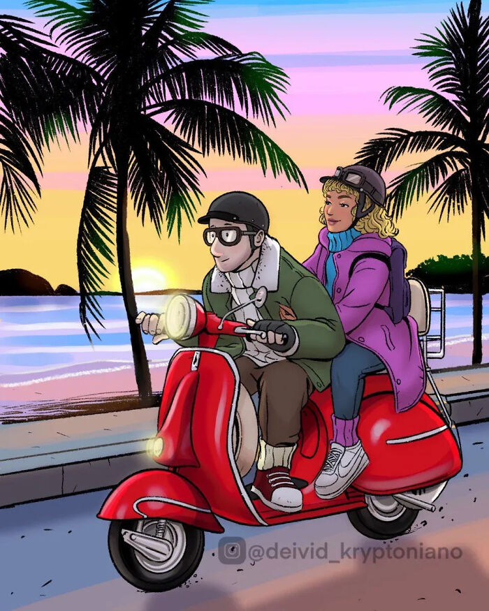 What If Doug Funnie Grew Up? This Artist Drew His Adult Life and It’s Surprisingly Chill