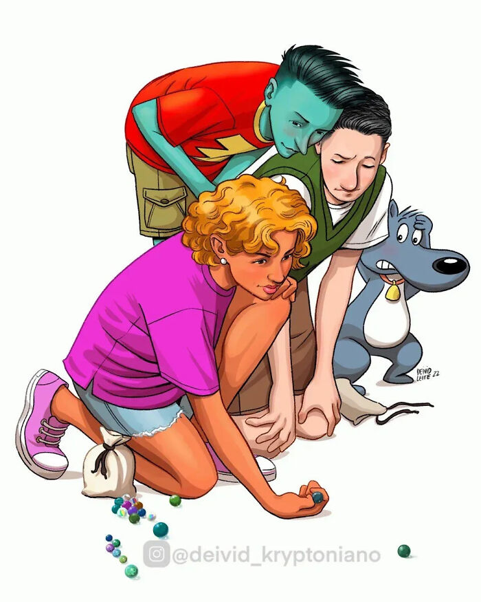 What If Doug Funnie Grew Up? This Artist Drew His Adult Life and It’s Surprisingly Chill