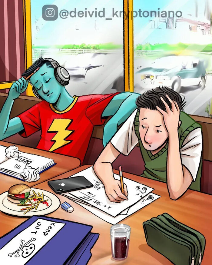 What If Doug Funnie Grew Up? This Artist Drew His Adult Life and It’s Surprisingly Chill