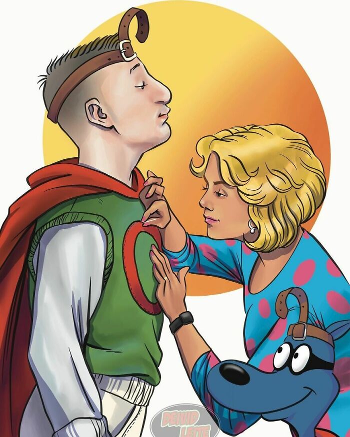 What If Doug Funnie Grew Up? This Artist Drew His Adult Life and It’s Surprisingly Chill