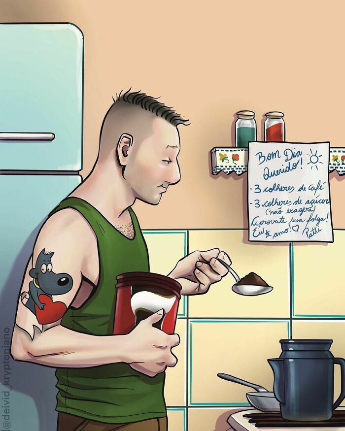 What If Doug Funnie Grew Up? This Artist Drew His Adult Life and It’s Surprisingly Chill