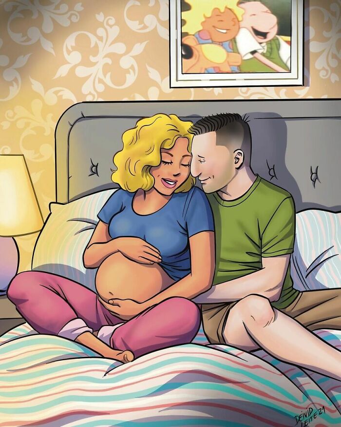 What If Doug Funnie Grew Up? This Artist Drew His Adult Life and It’s Surprisingly Chill