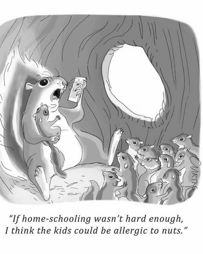 50 One-Panel Comics By Kate Curtis That Nail Everyday Life (Prepare to LOL)