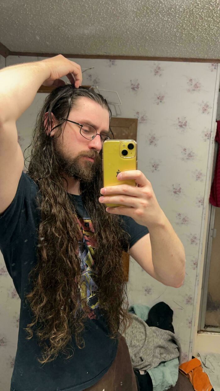 Shower Hair: Messy and Masterful