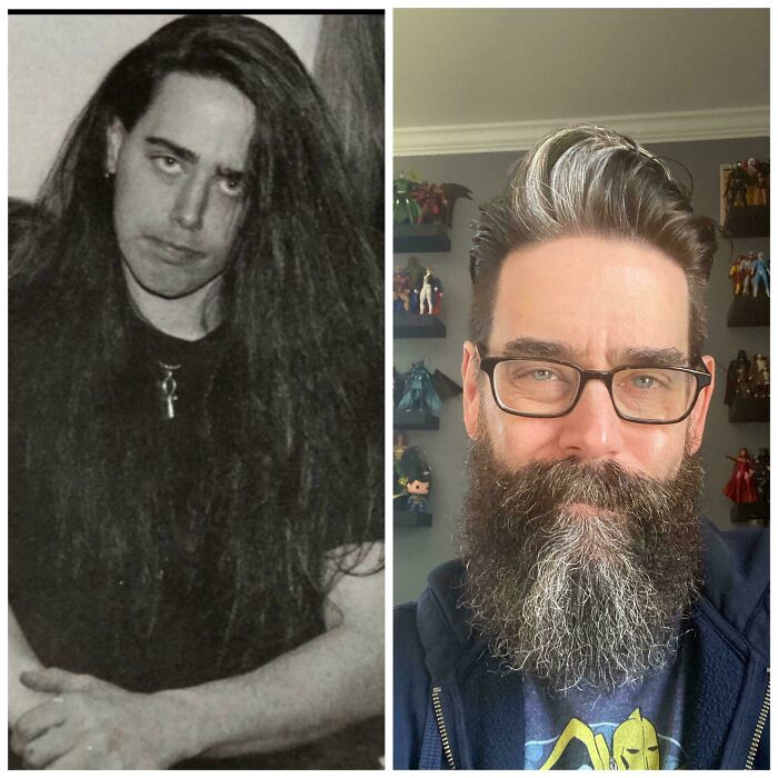 Then vs. Now: Hair Edition