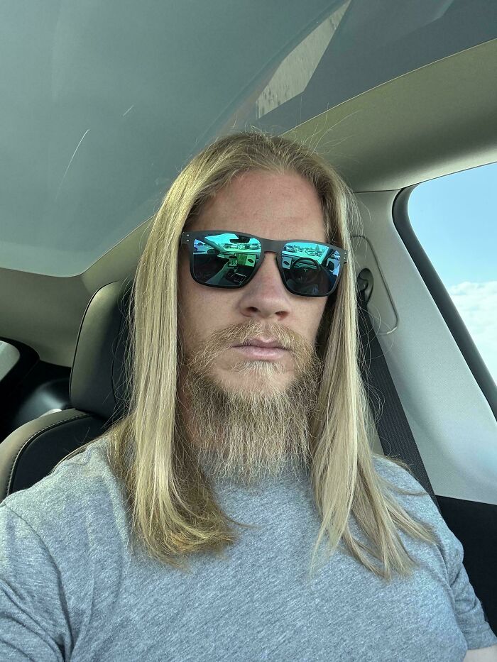 Husband’s Hair Game Is Strong