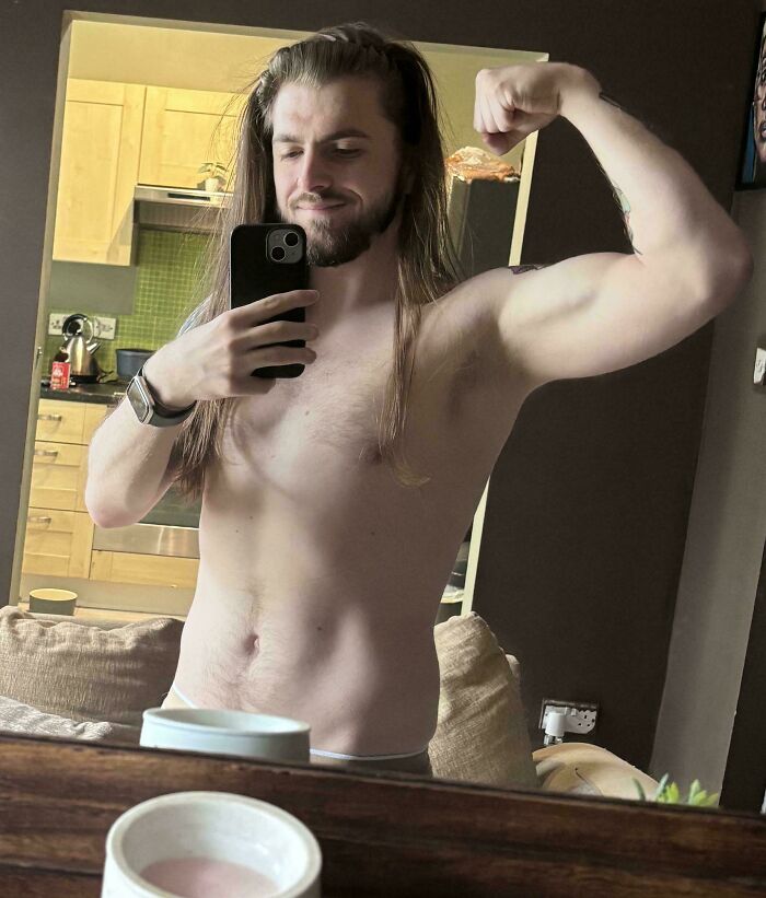 Pumped About Gym and Hair Progress
