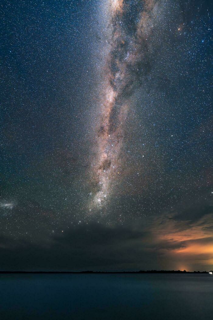 The Milky Way Over Metung, Victoria Last Night Was Next Level