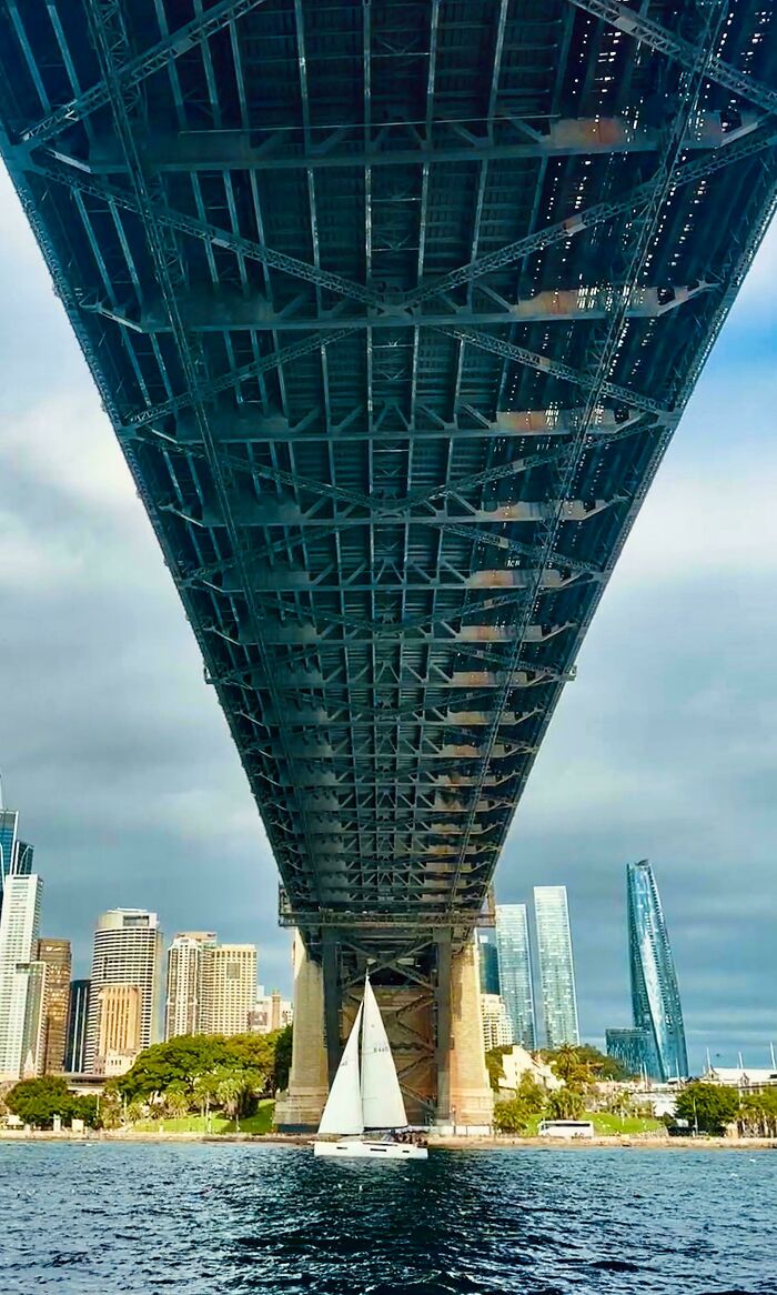 Took A 'Not Your Usual' Photo Of Sydney Harbour Bridge And It’s Pretty Cool