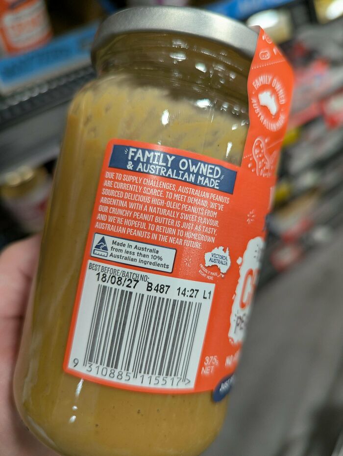 Mayver's Peanut Butter - No Longer Made From Aussie Peanuts? What?