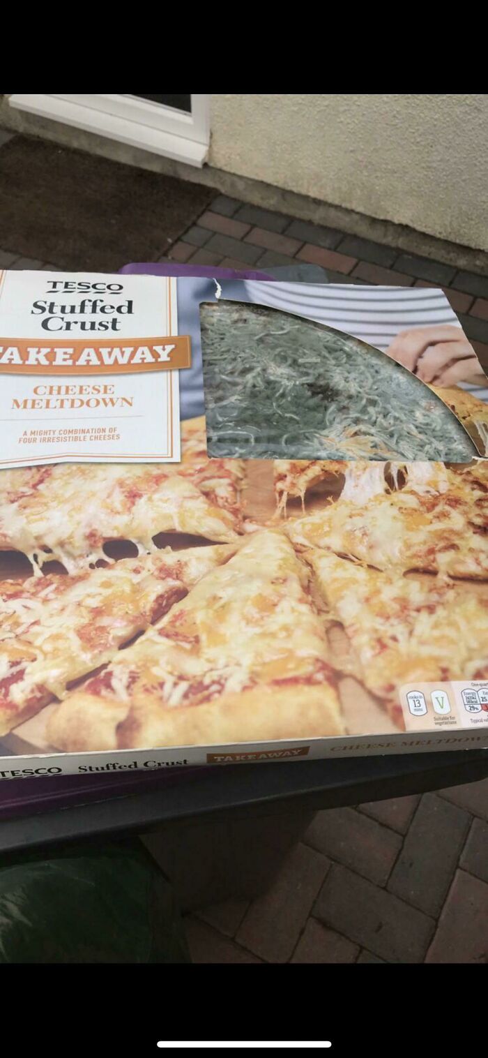 Found My Old Pizza In The Car. It’s Gone... Interesting
