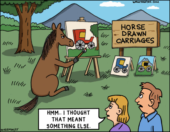 30 Single-Panel Comics That Make Total Chaos Look Way Too Chill