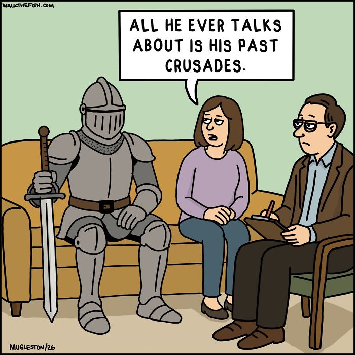 30 Single-Panel Comics That Make Total Chaos Look Way Too Chill