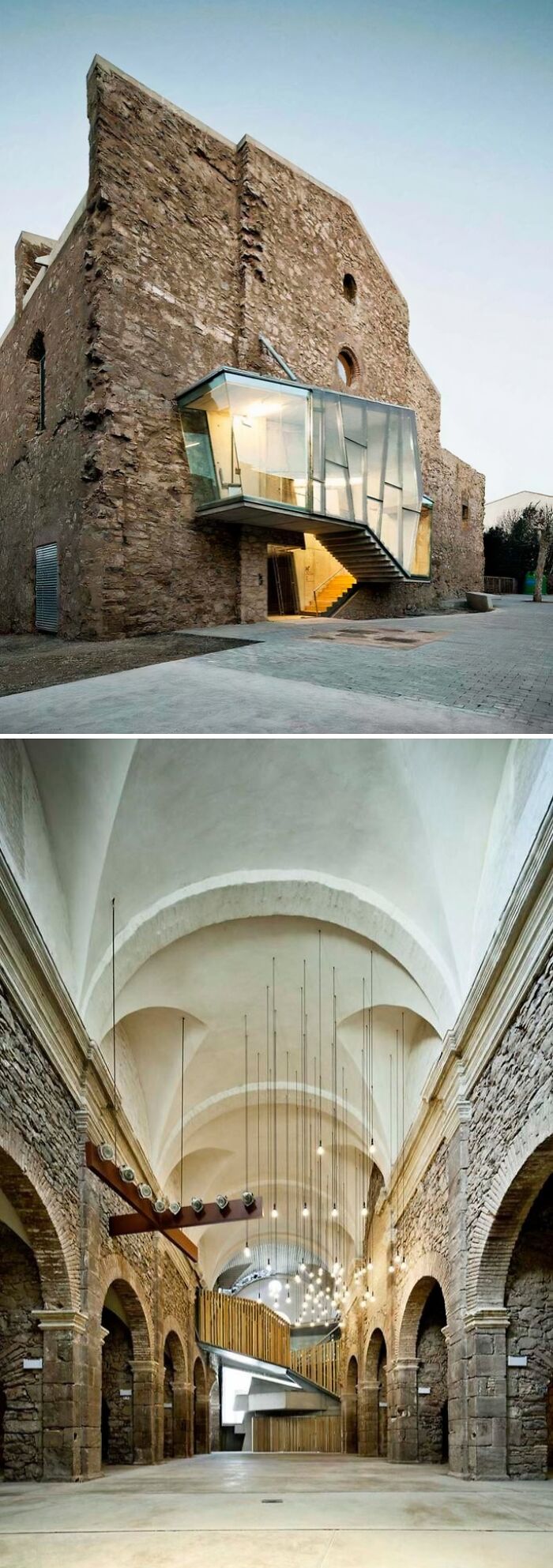 Ruined Church Gets A Cool Makeover In Spain