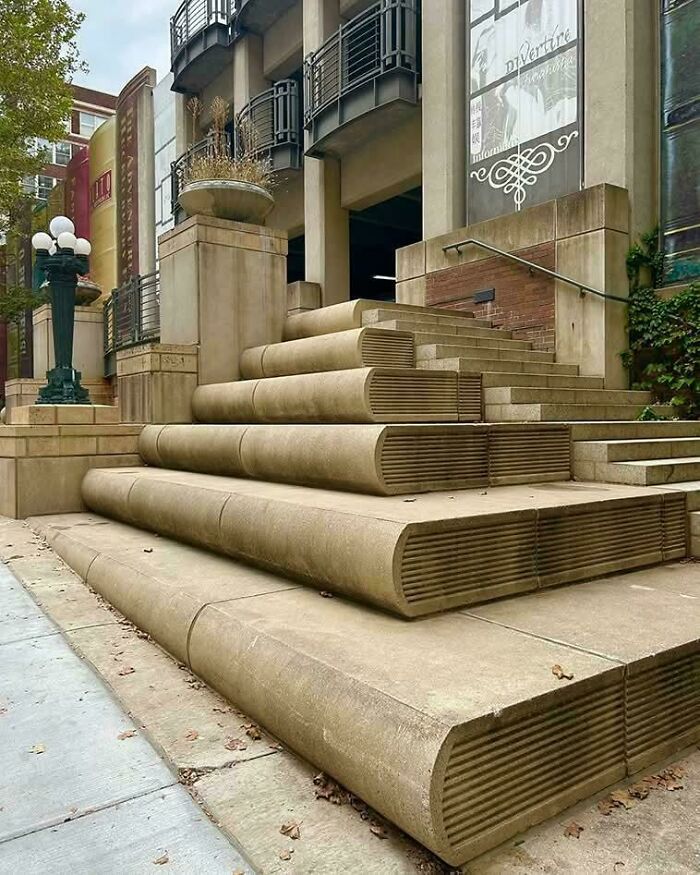 Staircase That Makes The Library Cooler