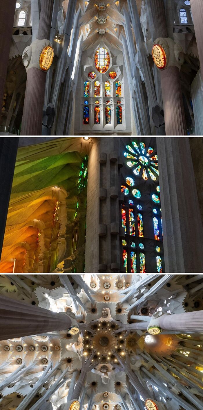 Inside Sagrada Família, It’s Like Stepping Into A Kaleidoscope