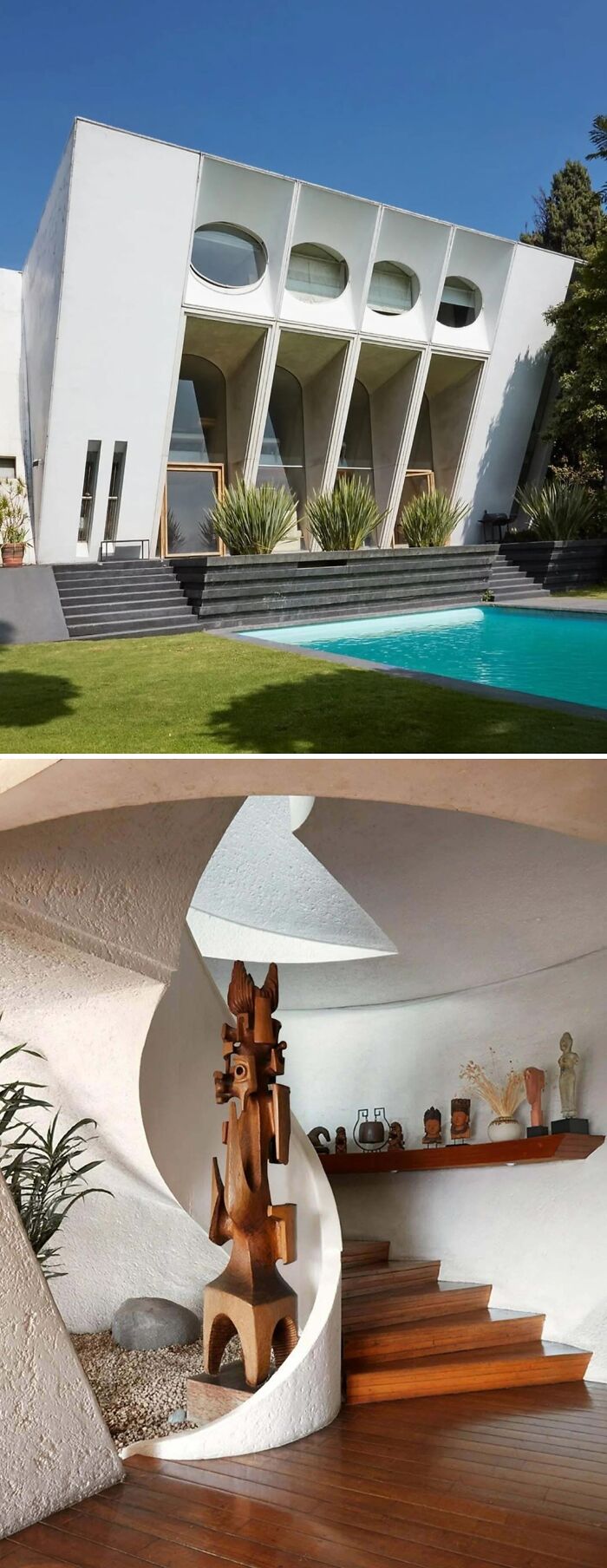 Agustin Hernández Navarro’s Hernández House, Mexico City