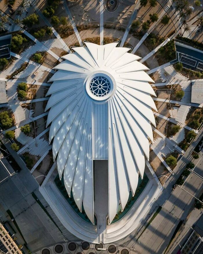 UAE Pavilion In Dubai With Wings You Can Almost Fly With