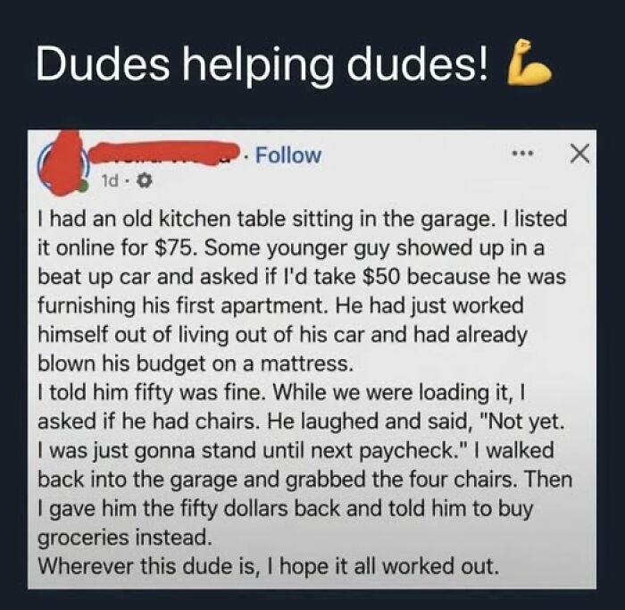 Dudes Helping Dudes – Brotherhood In Action