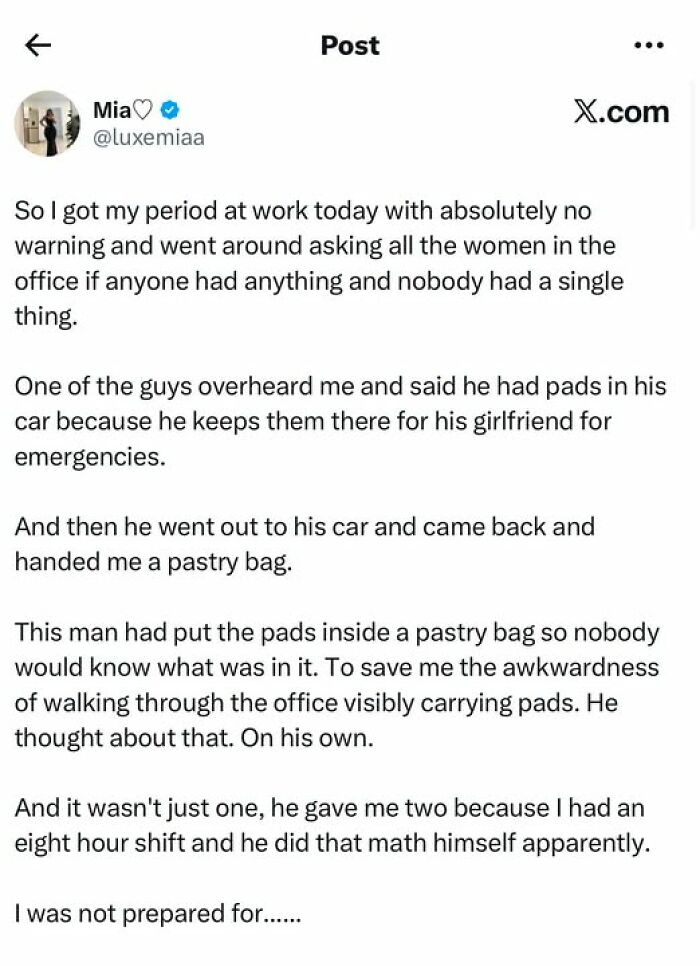 Kindness From A Man? Yes, Please!