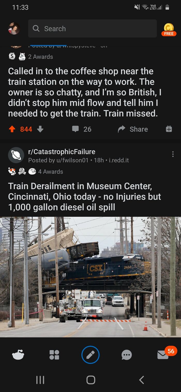 Thank Goodness He Missed the Train!
