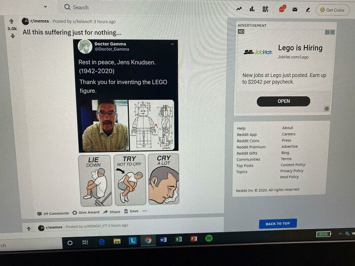 There's a Job Opening at LEGO, But Watch Out!