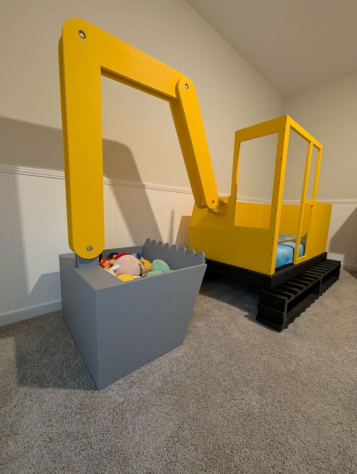 A Toddler Bed That’s Like A Cozy Little Wood Castle