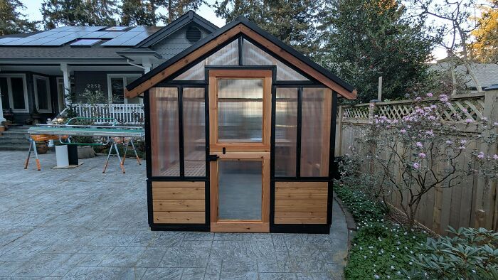 Cedar Greenhouse? Yes, Please!