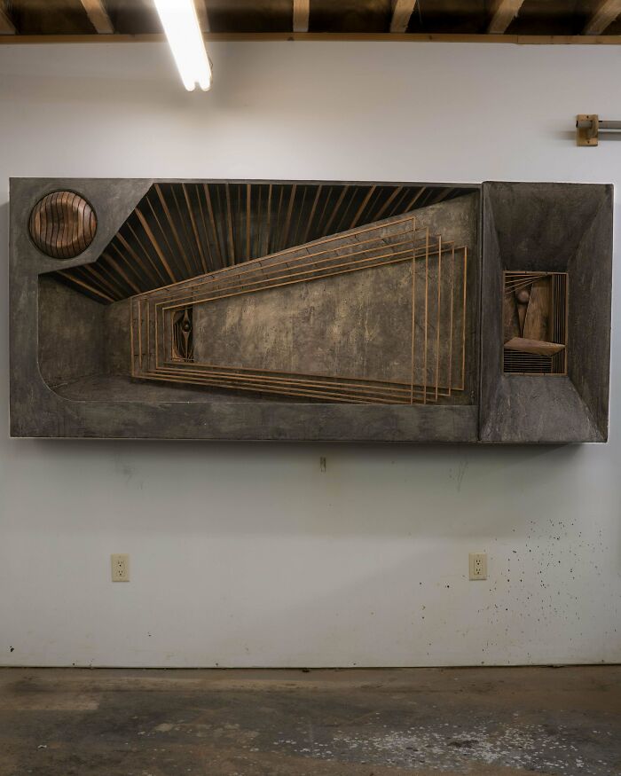 Wood And Concrete Wall Art? Yes, Please!