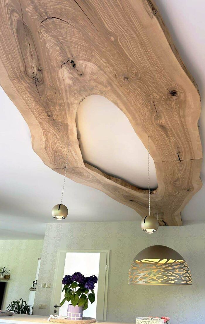 Built Something Weird Out Of Ash—No Words, Just Wood