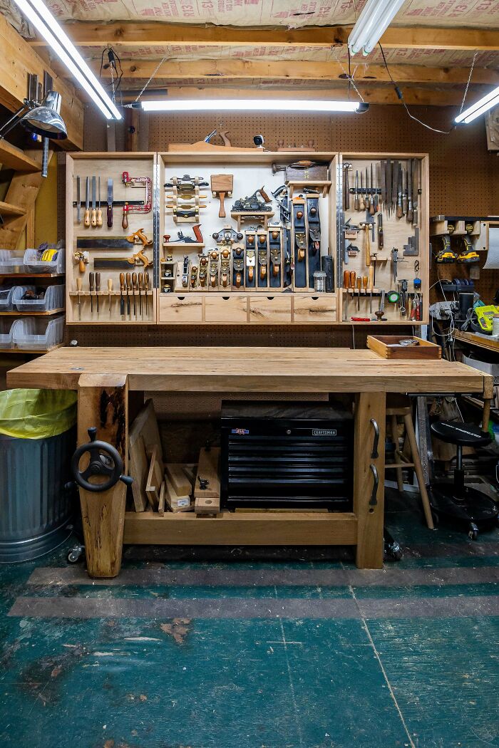 Finished My Hand Tool Cabinet—Tools Officially Organized