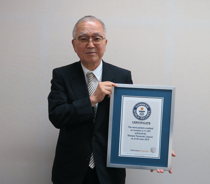 The Patent Master with Over 20,000 Inventions