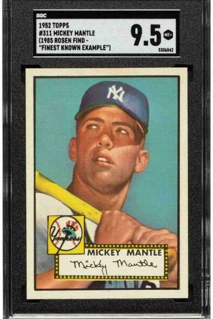 The Most Expensive Sports Card Ever Sold: $12.6 Million Mickey Mantle