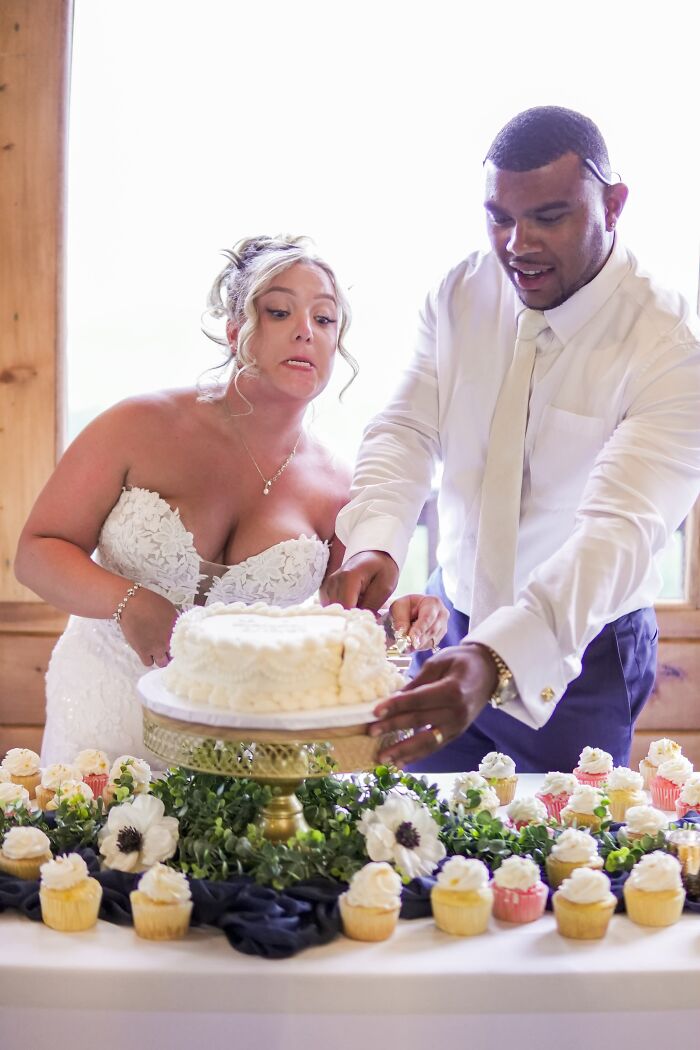 Cutting The Cake Underbite Picture? Unbeatable.