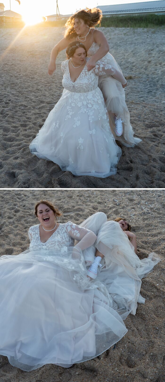 Favorite Photos From Our Wedding: The Piggyback Fail Saga