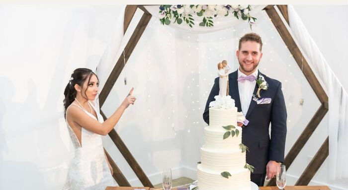 Told Him Not To Smash The Cake In My Face. He Immediately Did It.