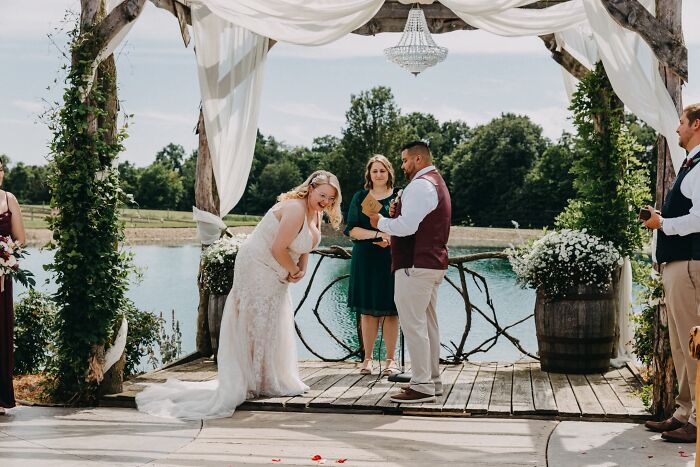 Hubby Said My Vows Roasted Him Because Mine Weren’t So Short And Sweet