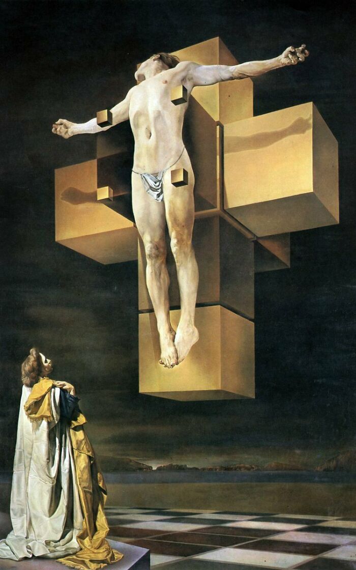 Dalí’s Brainy Cross (1954)