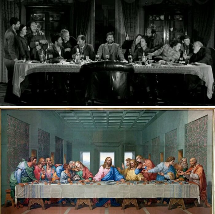 Viridiana’s Last Supper Pose