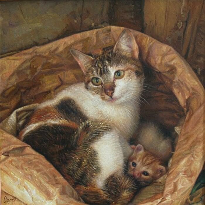 40 Cat Paintings That Show Felines Have Always Been Art Superstars