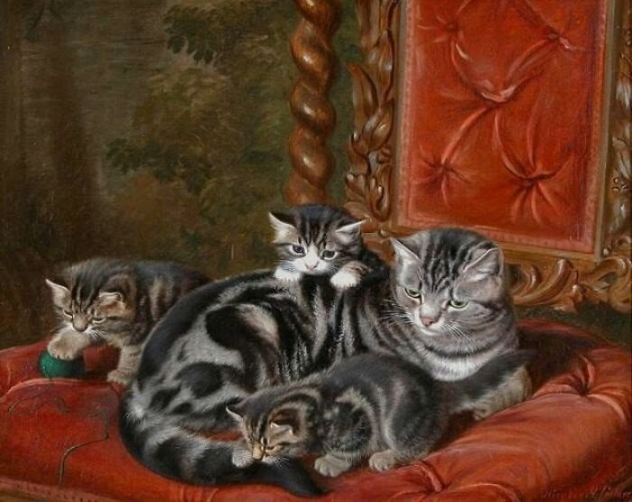 40 Cat Paintings That Show Felines Have Always Been Art Superstars