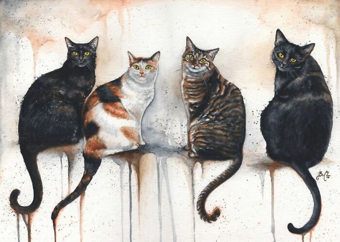 40 Cat Paintings That Show Felines Have Always Been Art Superstars