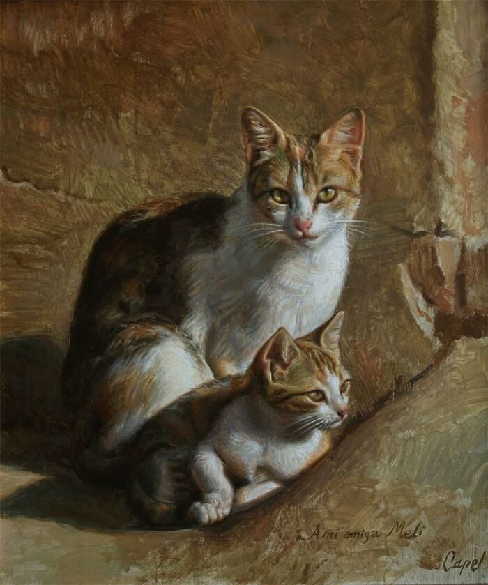 40 Cat Paintings That Show Felines Have Always Been Art Superstars