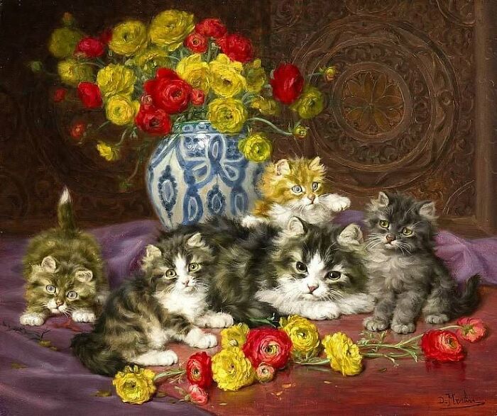 40 Cat Paintings That Show Felines Have Always Been Art Superstars