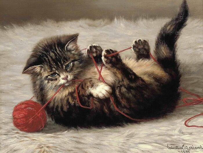40 Cat Paintings That Show Felines Have Always Been Art Superstars